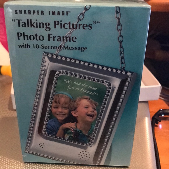Sharper Image Accents Sharper Image Talking Pictures Photo Frame